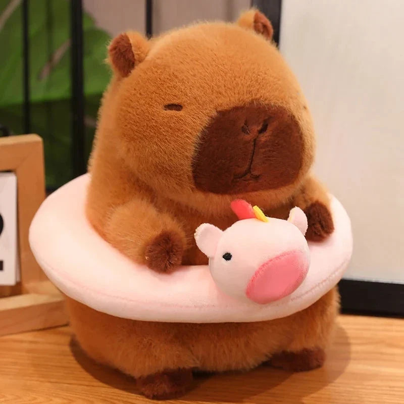 Fluffy Capybara with Float Plushie — image 18