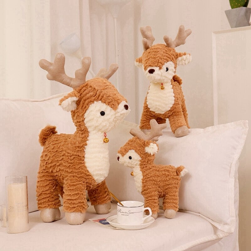 Fluffy Christmas Tree Reindeer Plushie — image 5