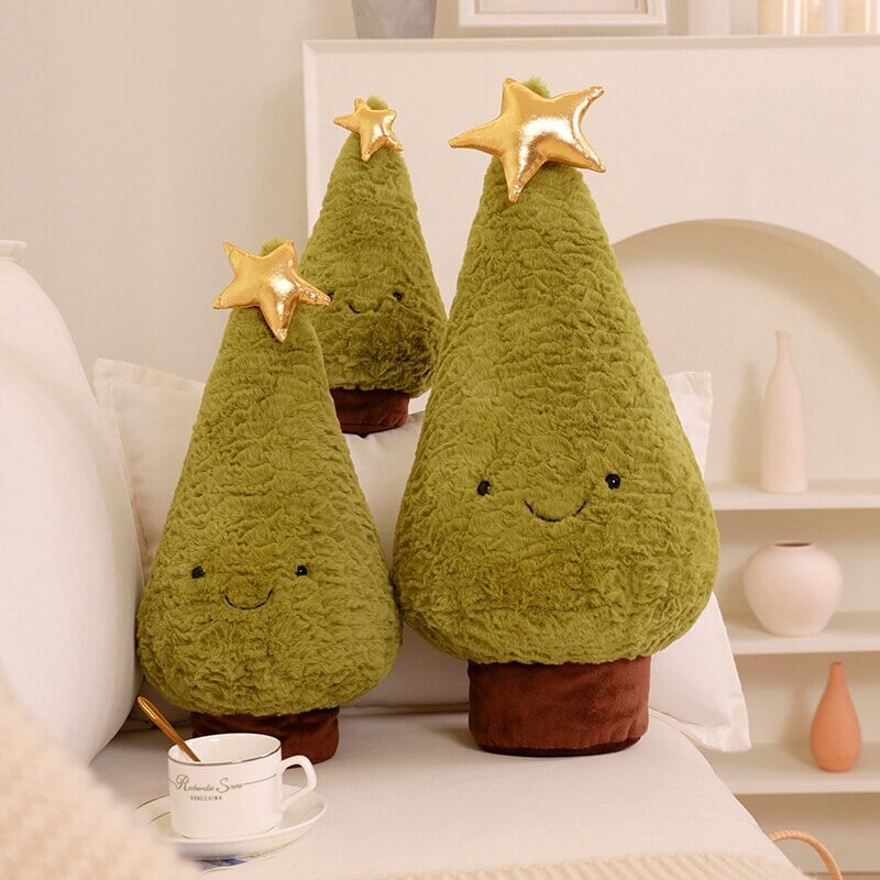 Fluffy Christmas Tree Reindeer Plushie — image 3