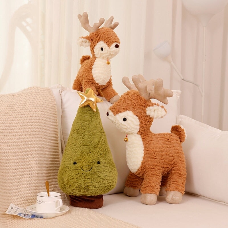 Fluffy Christmas Tree Reindeer Plushie — image 6