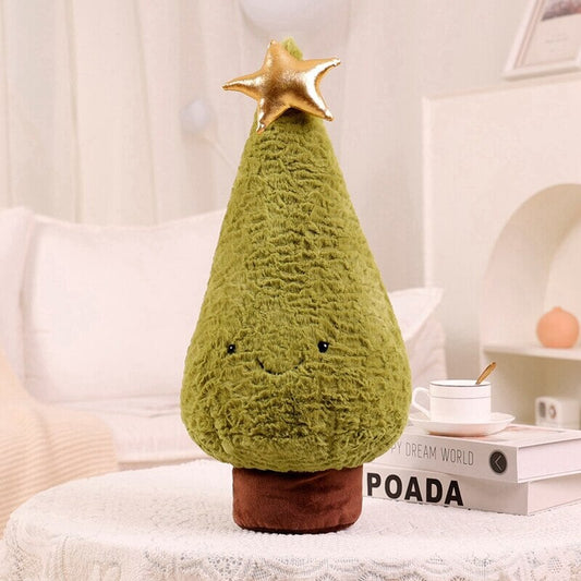 Fluffy Christmas Tree Reindeer Plushie — image 1
