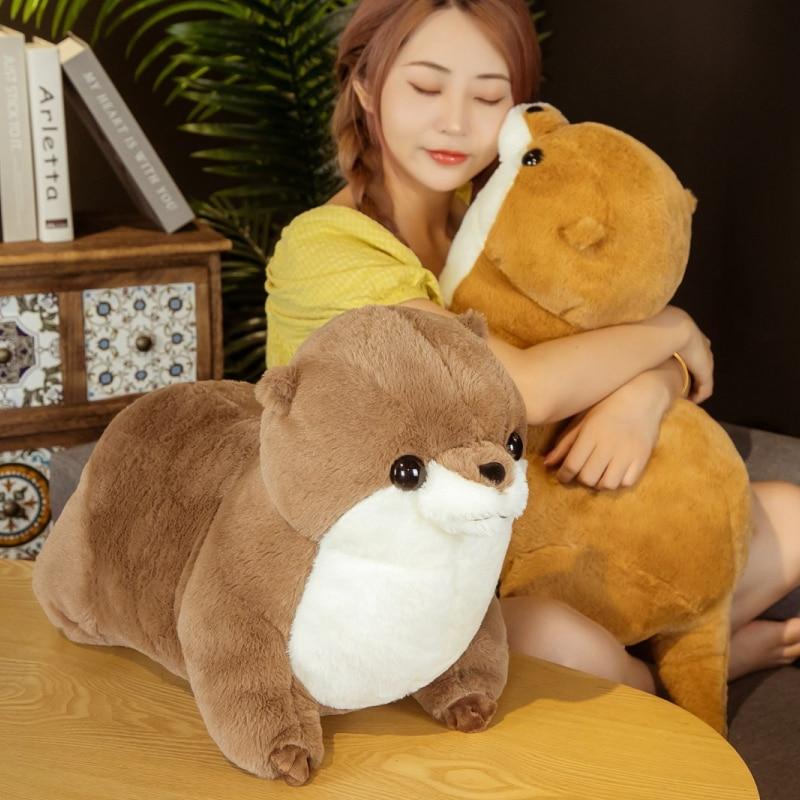 Fluffy Chubby Otter Plushies — image 2