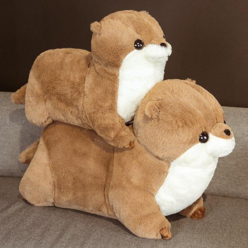 Fluffy Chubby Otter Plushies — image 8
