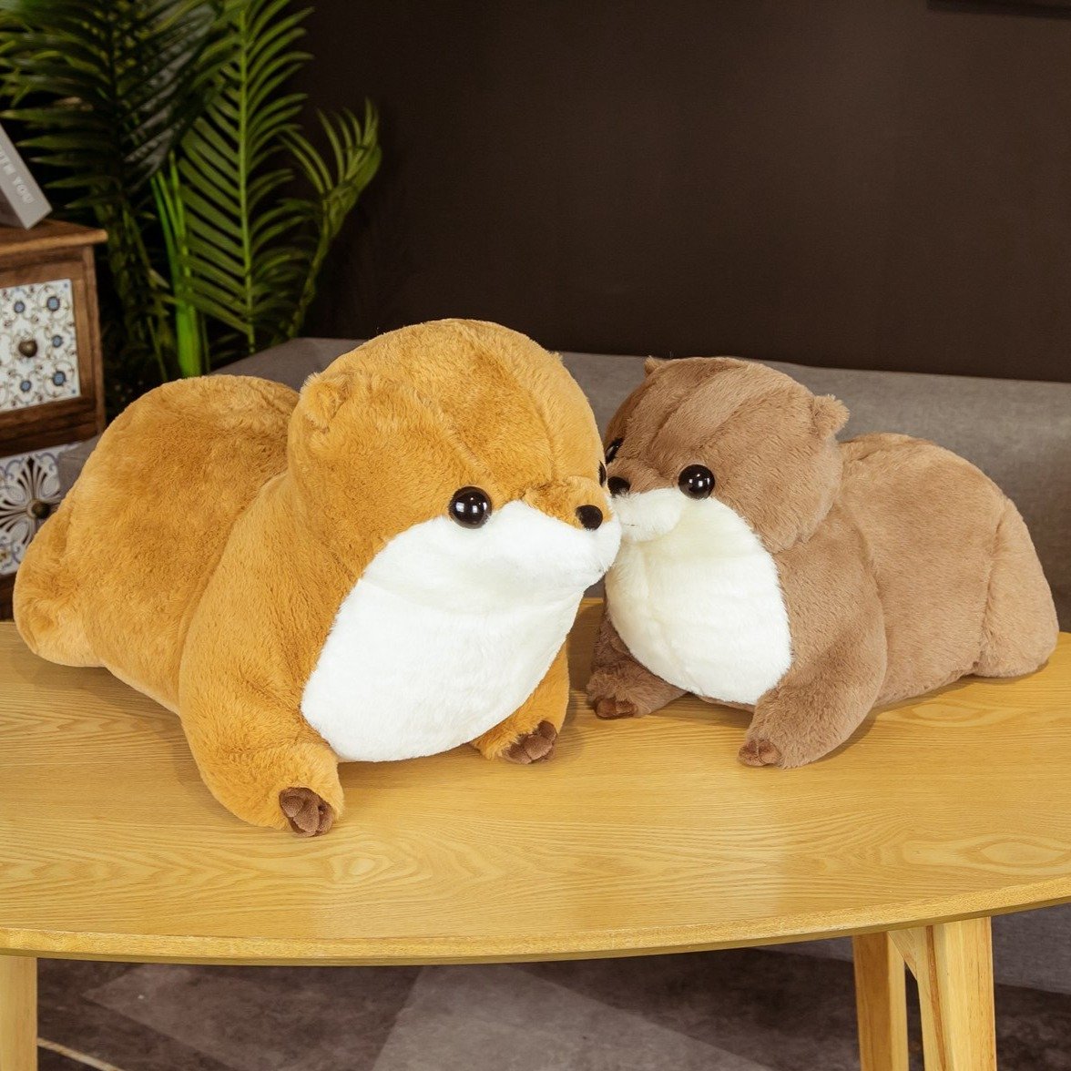 Fluffy Chubby Otter Plushies — image 7