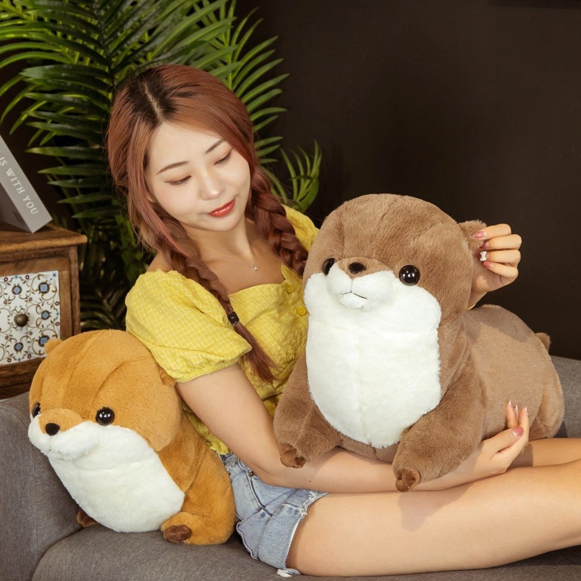 Fluffy Chubby Otter Plushies — image 10