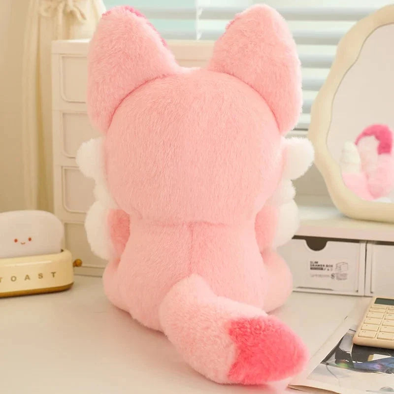 Fluffy Dreamy Horned Fox Plushies — image 8