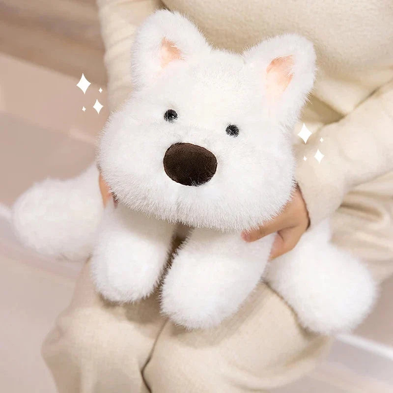 Fluffy Laying Animal Family Plushies — image 9