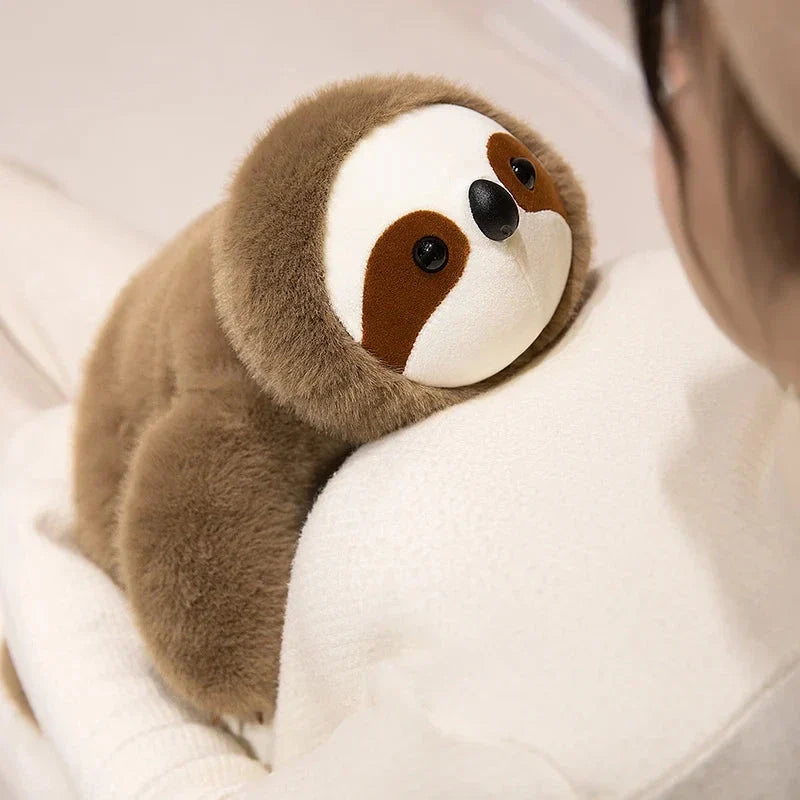 Fluffy Laying Animal Family Plushies — image 14