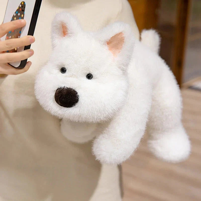 Fluffy Laying Animal Family Plushies — image 5