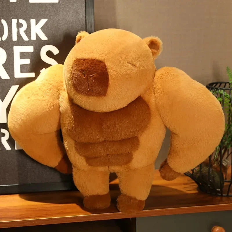 Fluffy Muscular Capybara Plush — image 1