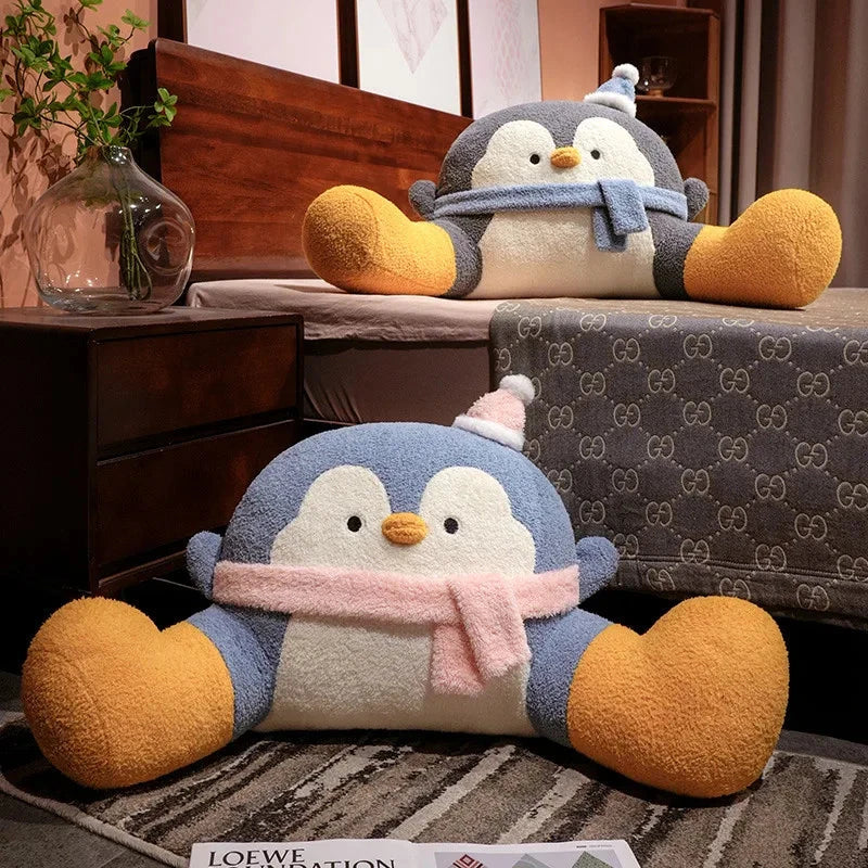 Fluffy Penguin Backrest Cushion Pillow Seat — image 9