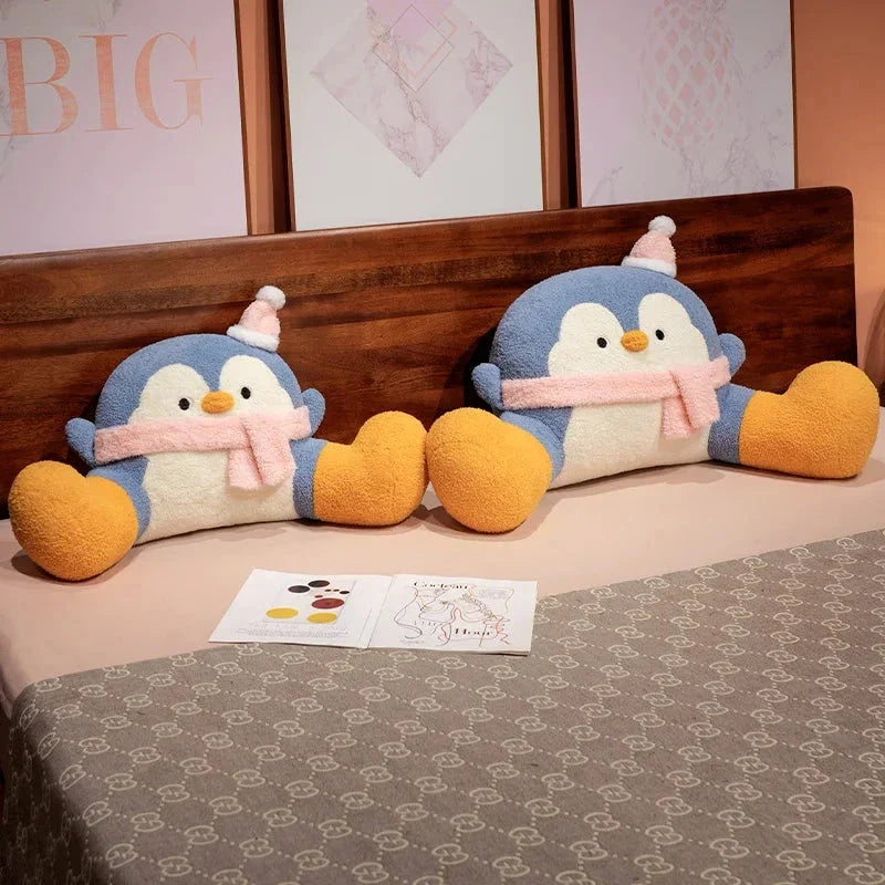 Fluffy Penguin Backrest Cushion Pillow Seat — image 8