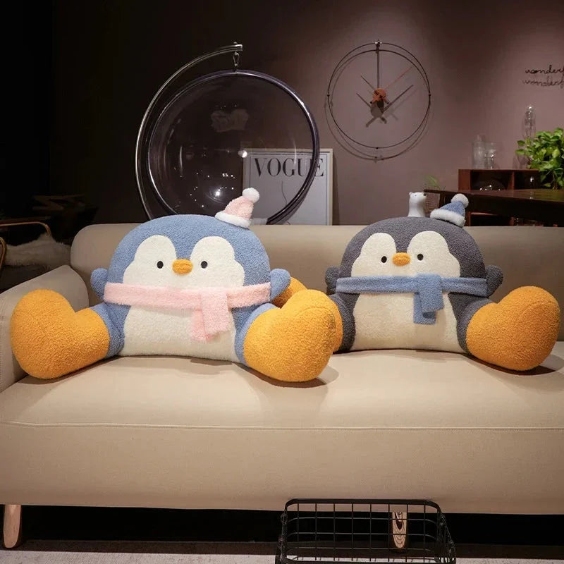 Fluffy Penguin Backrest Cushion Pillow Seat — image 10