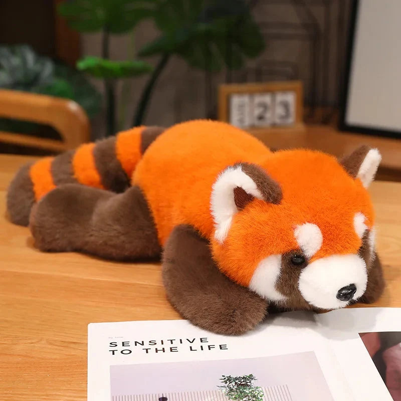 Fluffy Red Panda & Fox Plushies — image 1