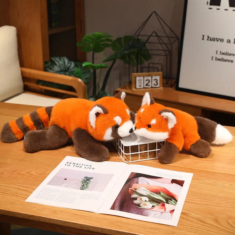 Fluffy Red Panda & Fox Plushies — image 7