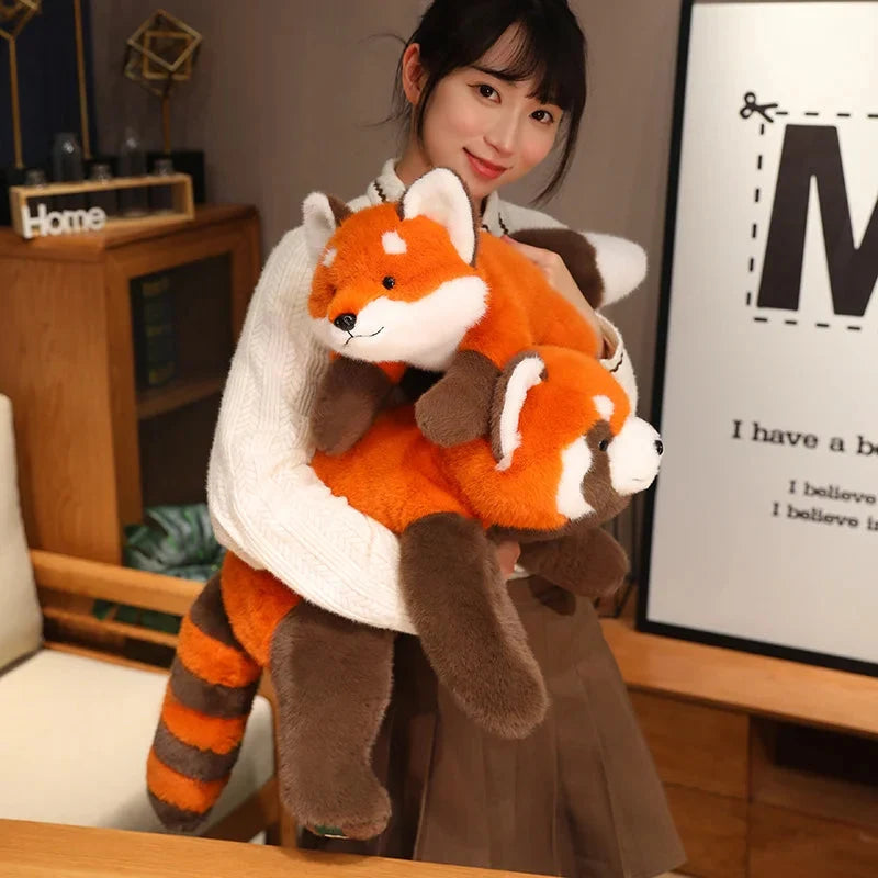 Fluffy Red Panda & Fox Plushies — image 17