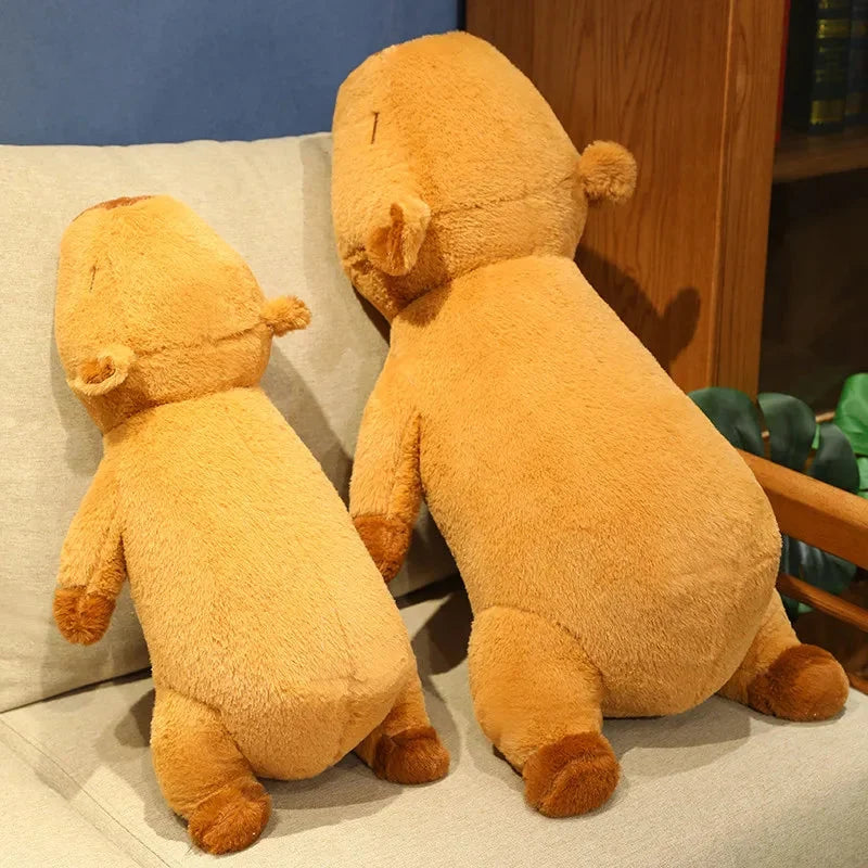 Fluffy Sleepy Capybara Plushies — image 6