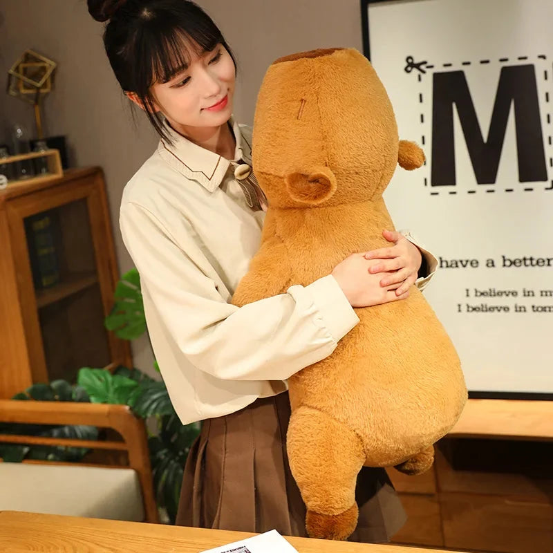 Fluffy Sleepy Capybara Plushies — image 5