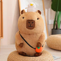 Fluffy Sleepy Capybara with Orange Plushie — image 9