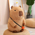 Fluffy Sleepy Capybara with Orange Plushie — image 7