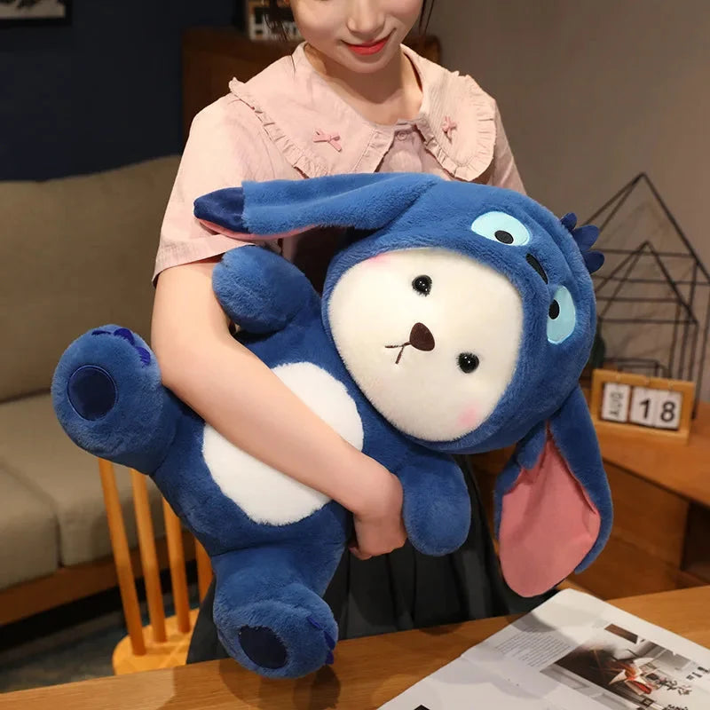 Fluffy White Bear Donkey Outfit Plushie — image 20
