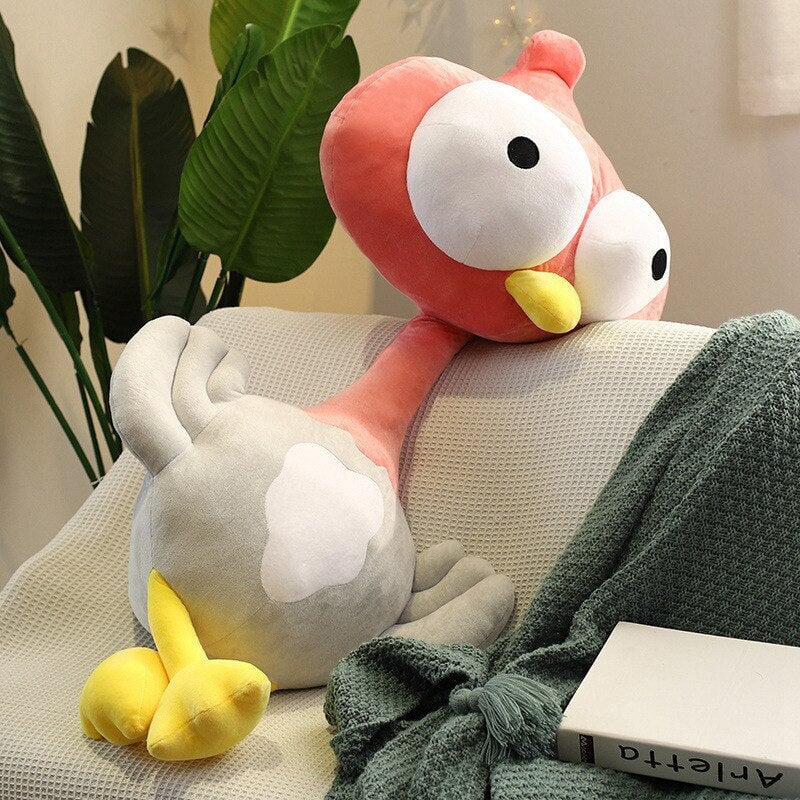 Funny Shocked Giant Ostrich Plushies — image 7