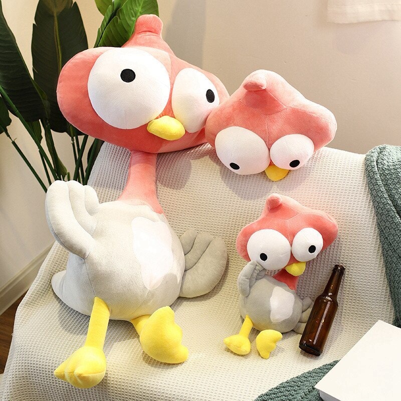 Funny Shocked Giant Ostrich Plushies — image 5