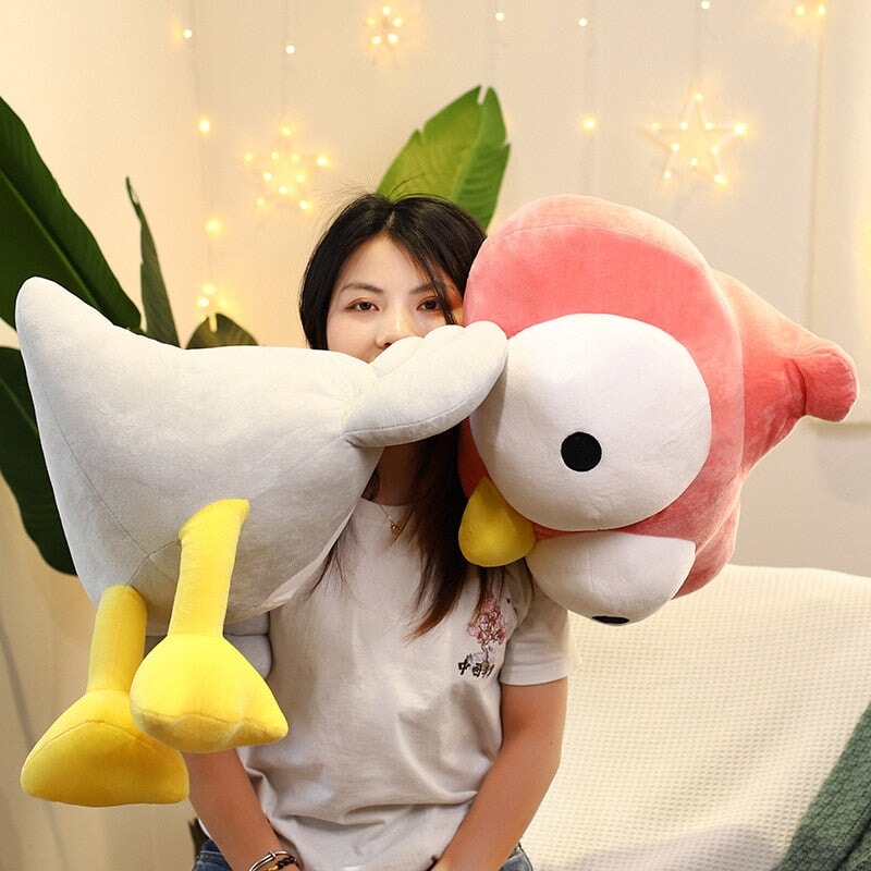Funny Shocked Giant Ostrich Plushies — image 9