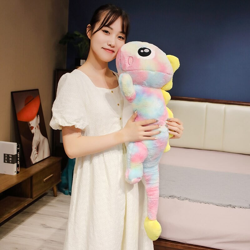 Galaxy Rainbow Pasco the Lizard Plushie — image 14