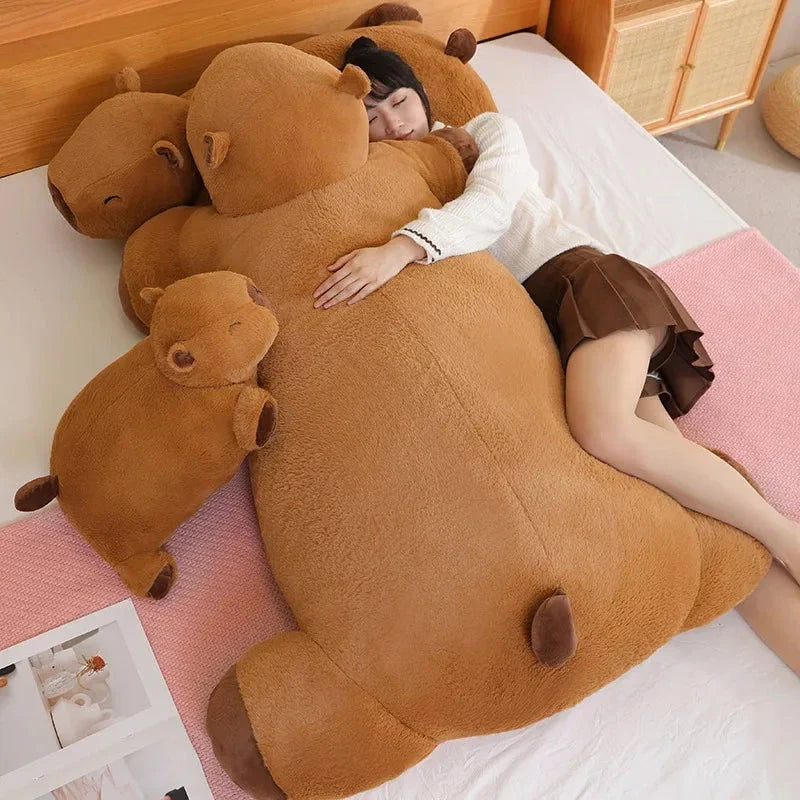 Giant Capybara Snuggle Buddy Plushies — image 7