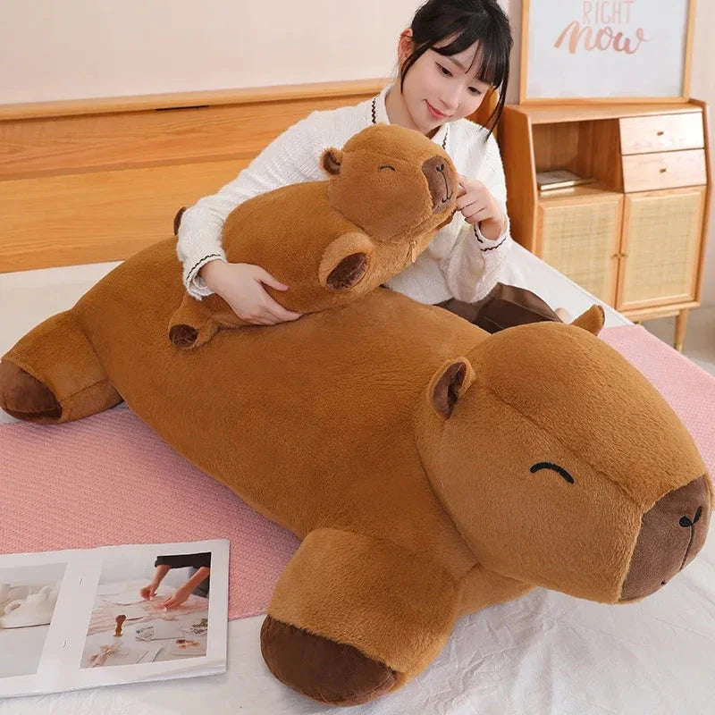 Giant Capybara Snuggle Buddy Plushies — image 4