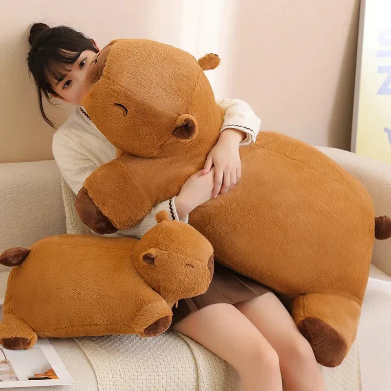 Giant Capybara Snuggle Buddy Plushies — image 2
