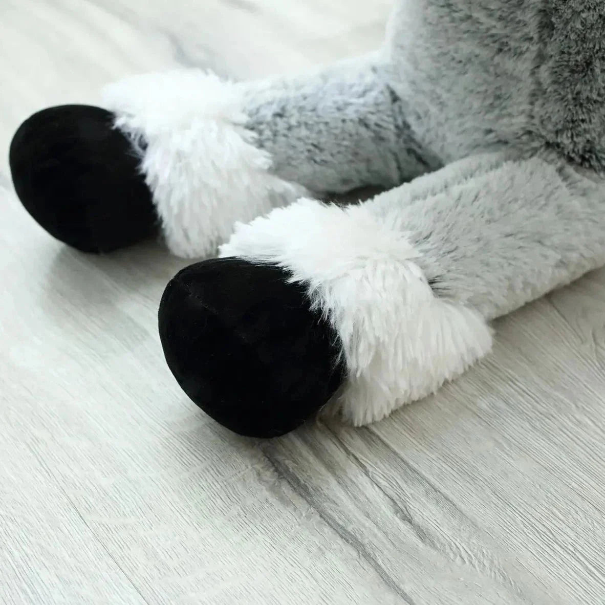 Giant Fluffy Brown Gray Horse Plushie — image 10