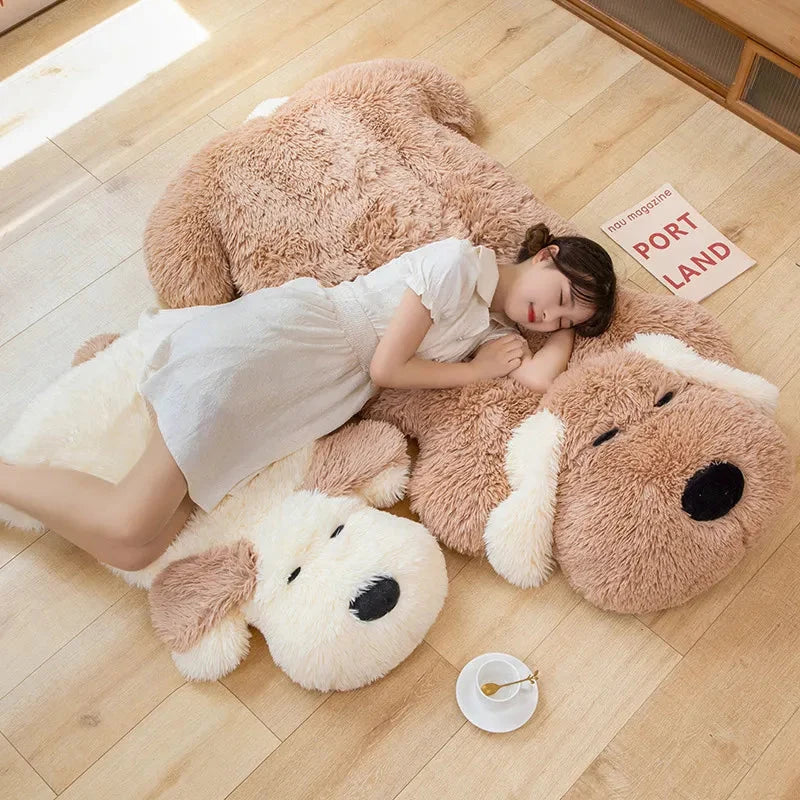 Giant Fluffy Pancake Dog Plushie — image 6