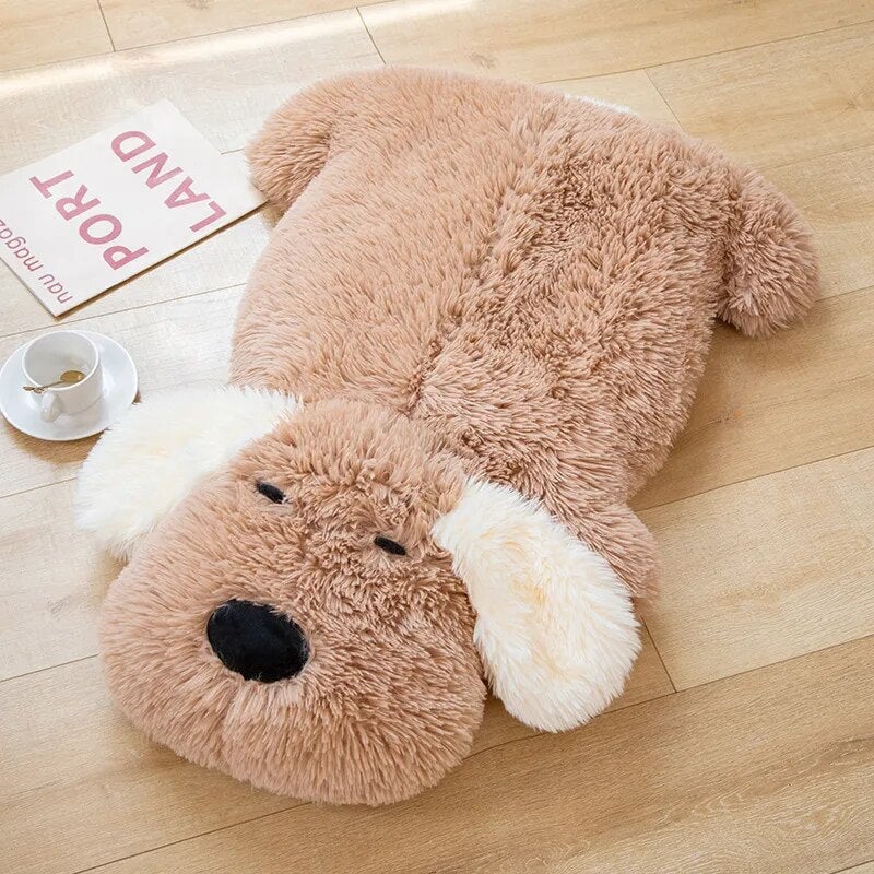 Giant Fluffy Pancake Dog Plushie — image 5