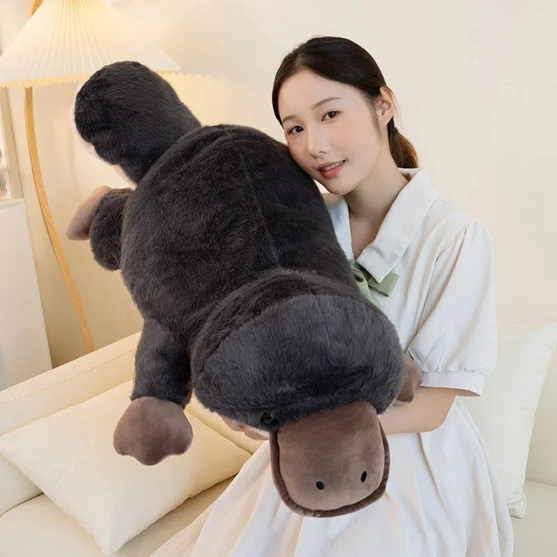 Giant Fluffy Platypus Plushie — image 1