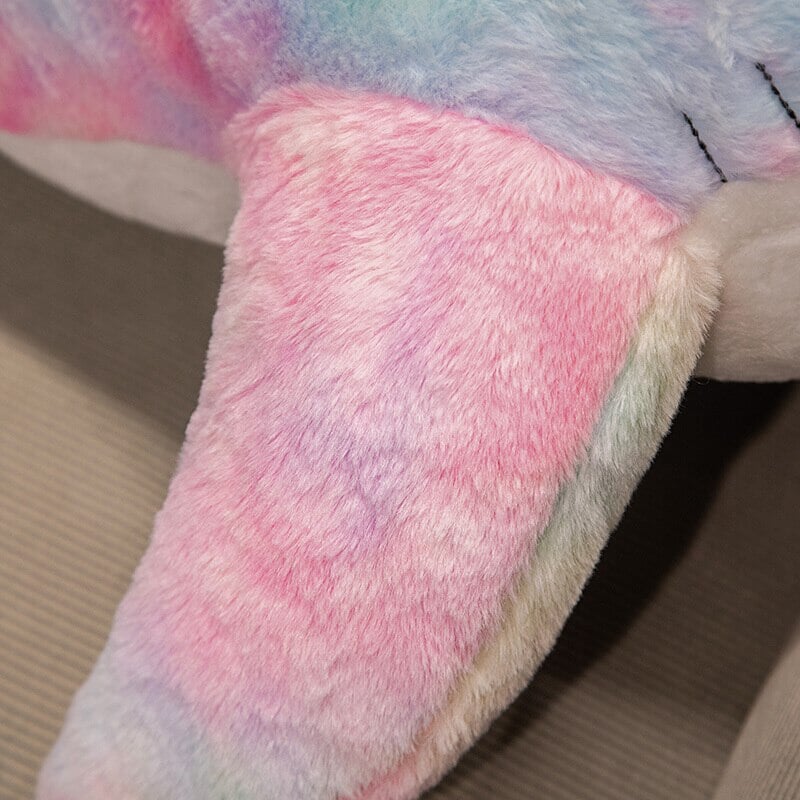 Giant Fuzzy Galaxy Shark Plushies — image 15