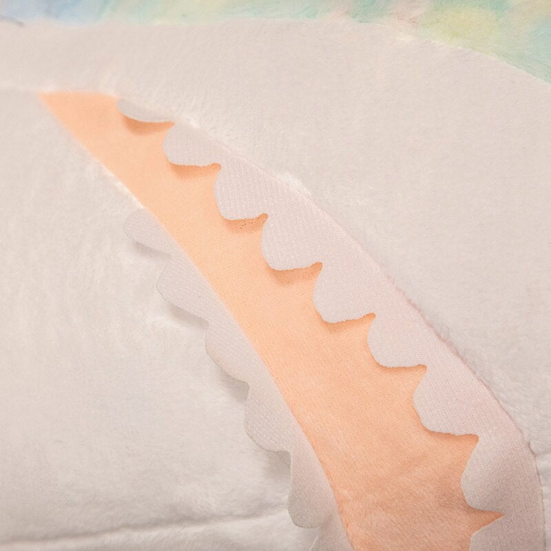 Giant Fuzzy Galaxy Shark Plushies — image 13