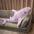 Giant Fuzzy Galaxy Shark Plushies — image 7