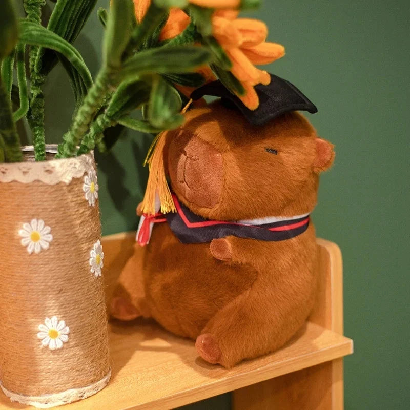 Graduation Scholar Capybara Plush — image 5