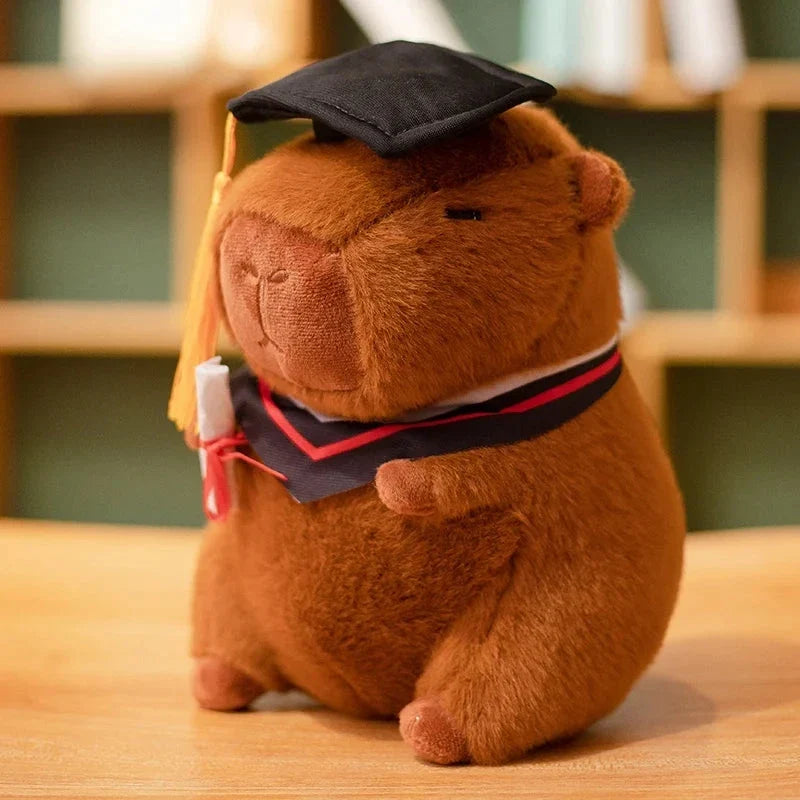 Graduation Scholar Capybara Plush — image 1