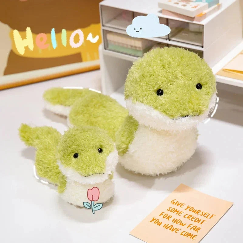 Green Soft Fluffy Snake — image 4
