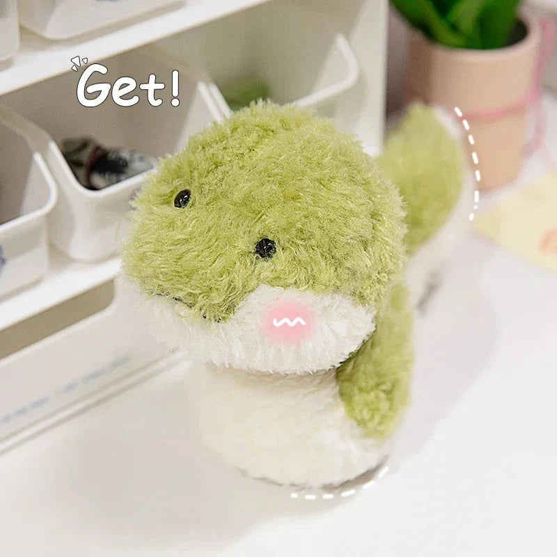 Green Soft Fluffy Snake — image 5