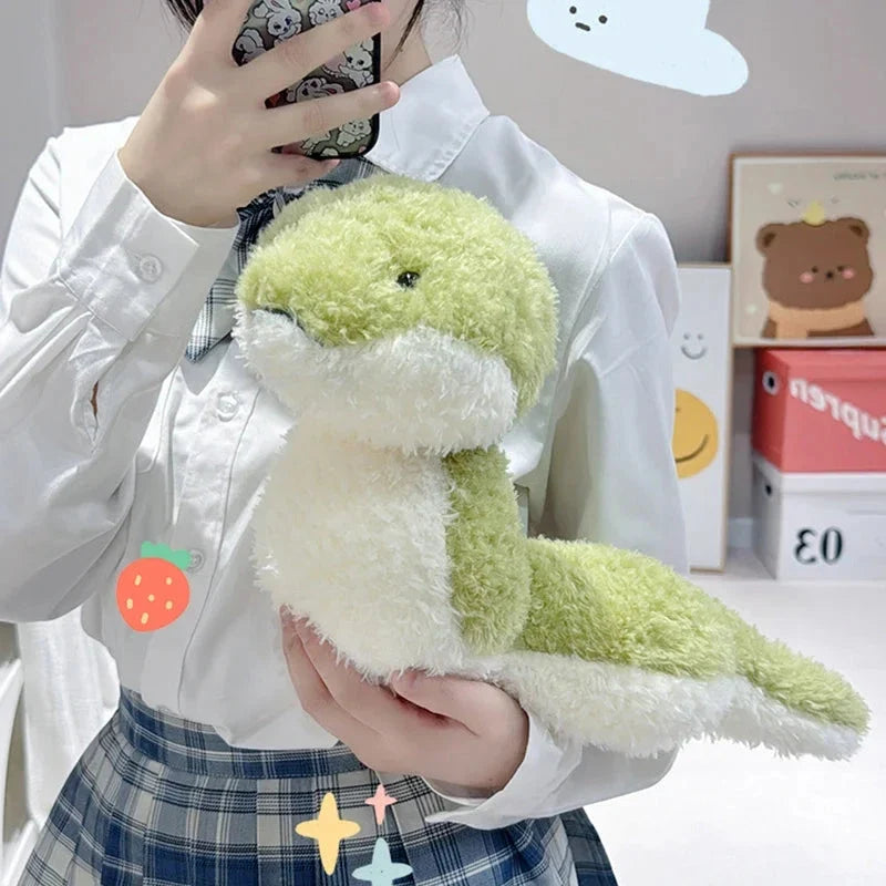 Green Soft Fluffy Snake — image 10