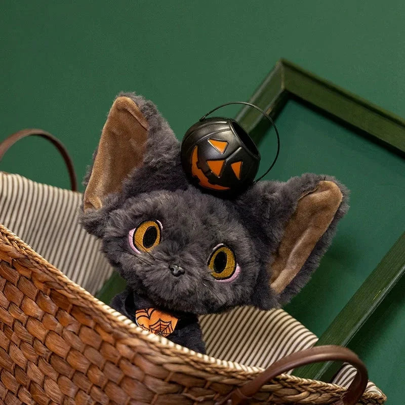 Halloween Black Witch Cat Plushies — image 9