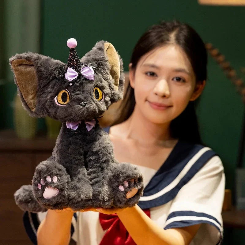 Halloween Black Witch Cat Plushies — image 11