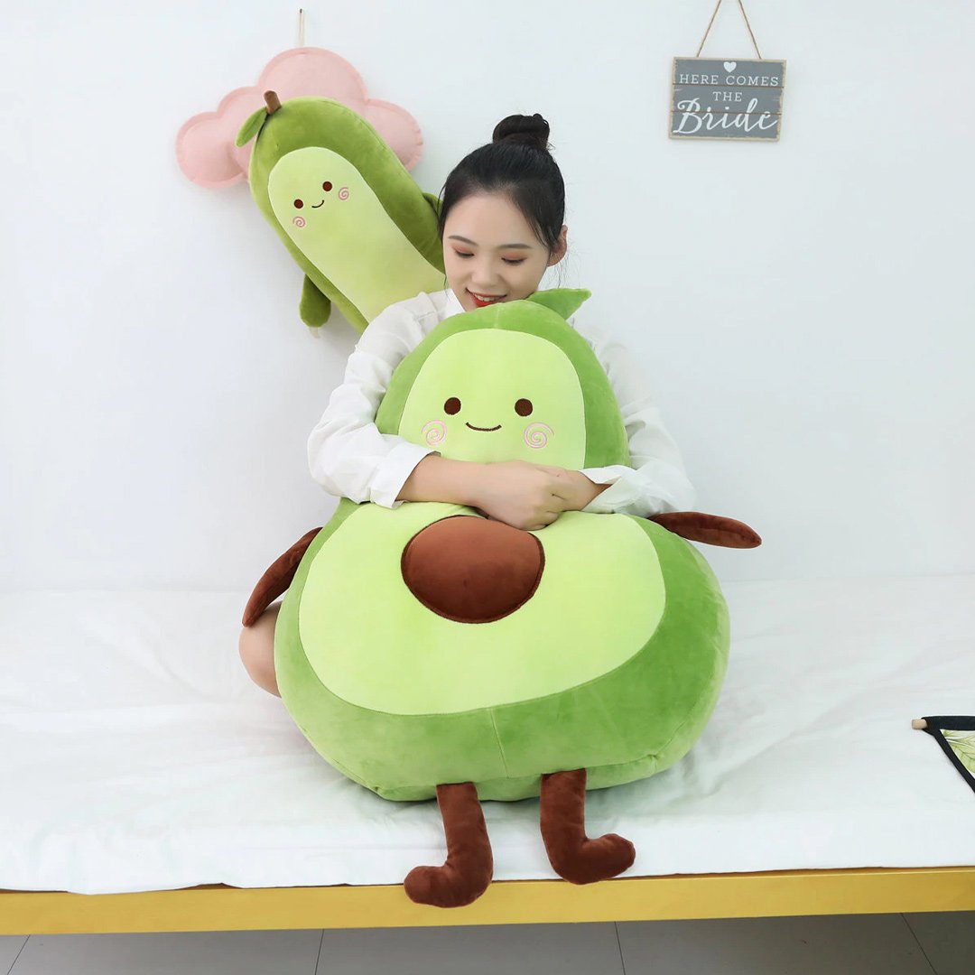 Happy Green Avocado Plushie — image 11