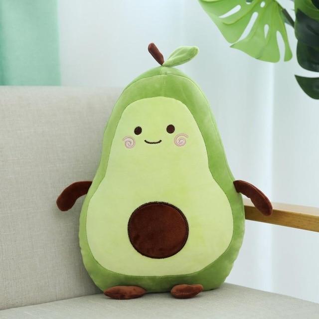 Happy Green Avocado Plushie — image 1