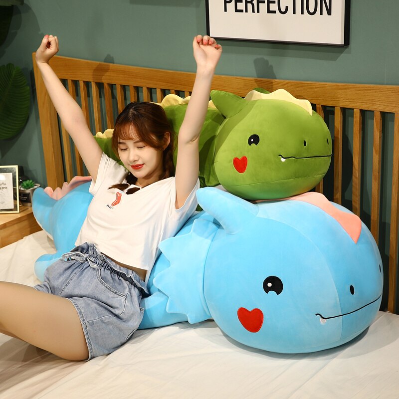 Huge Colorful Cute Dragon Plushies — image 16