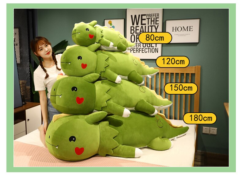 Huge Colorful Cute Dragon Plushies — image 18
